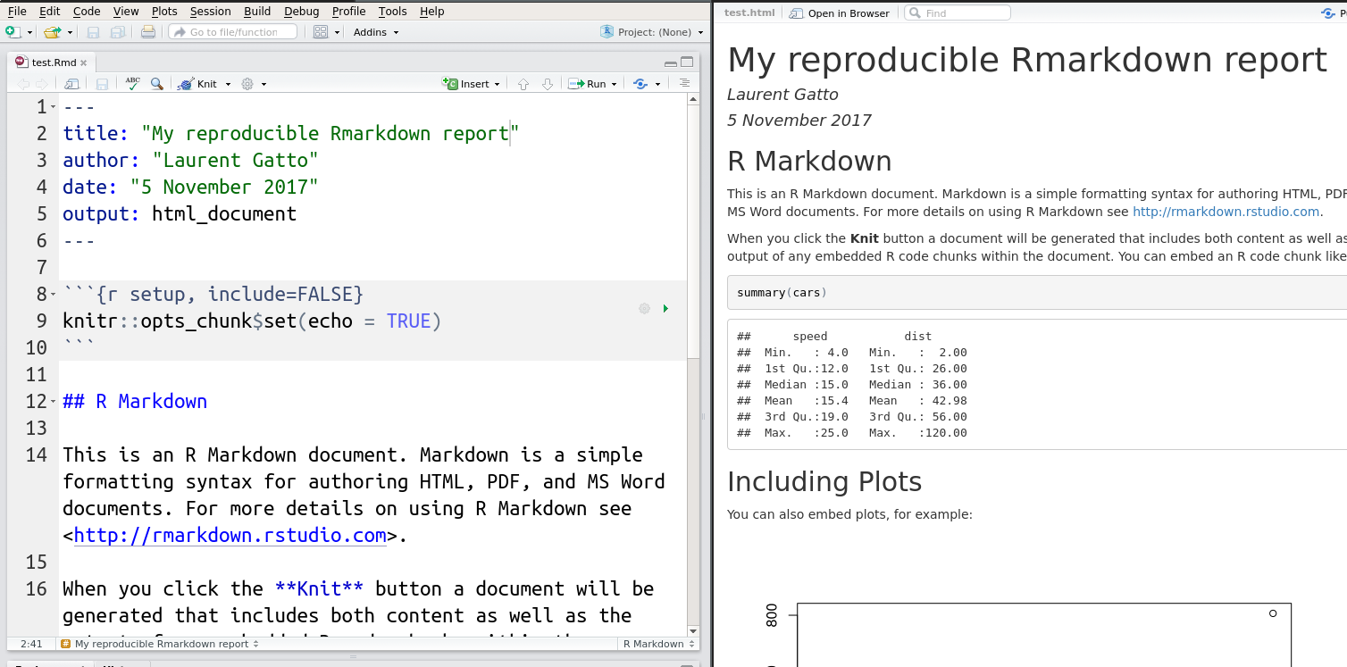 rmarkdown cache